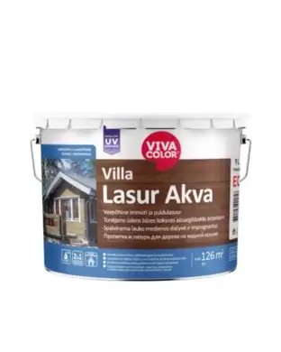 Vivacolor Villa Lasur Akva wood stain for exterior