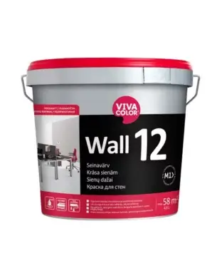 Vivacolor Wall 12 krāsa sienām un griestiem