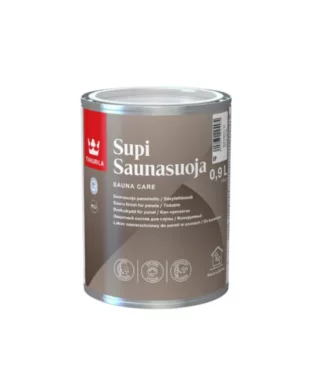Tikkurila Supi Saunasuoja protective coating for wooden sauna walls