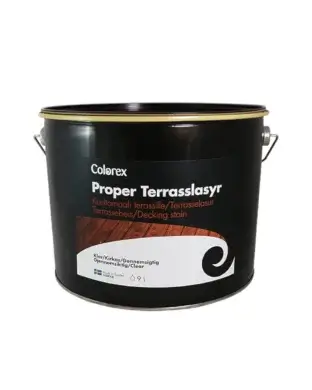 Colorex Proper Terrasslasyr oil stain for wooden terraces