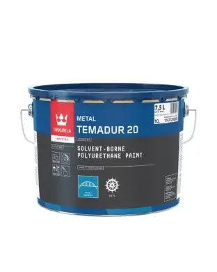 Tikkurila Temadur 20 polyurethane paint containing anti-corrosive pigments