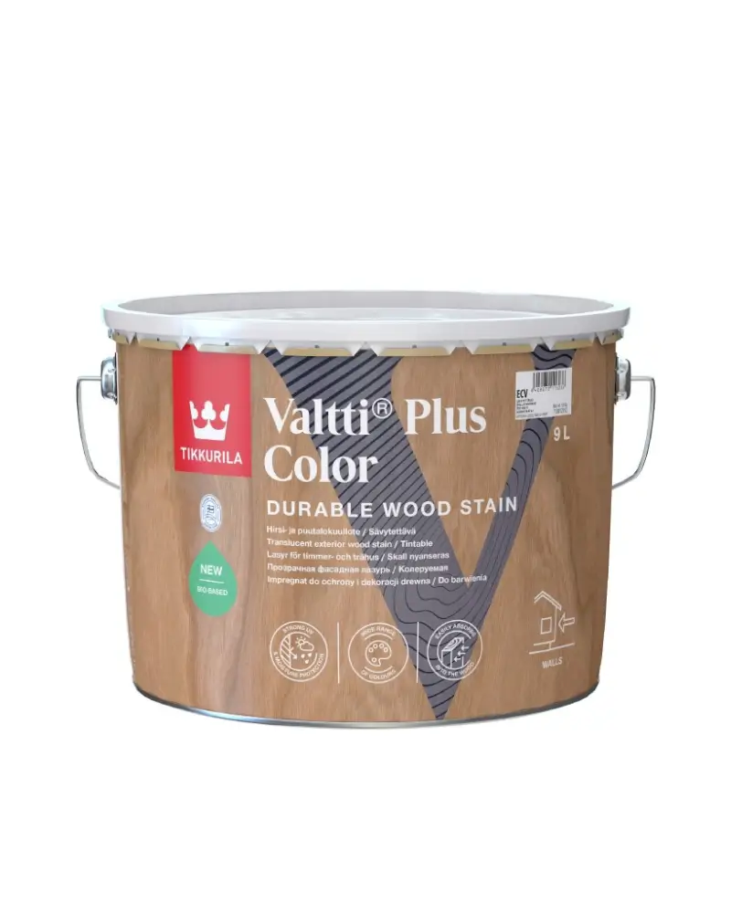 Tikkurila Valtti Plus Color durable wood stain | 18,62
