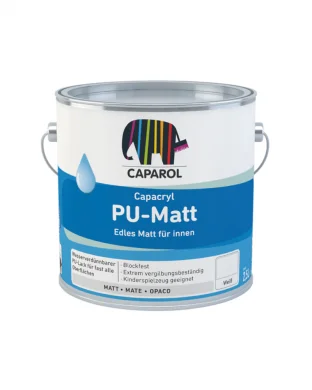 Caparol Capacryl PU-Matt Farbe für Holz, Metall und PVC Innenräume